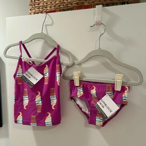 NWT Hanna Andersson Swimsuit - Size 3 - Picture 2 of 10